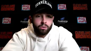Browns QB Baker Mayfield drops another rap reference after win over Texans