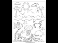 Free Printable Under the Sea Coloring Pages for Kids Free Download