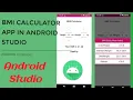 BMI Calculator Complete APP Development