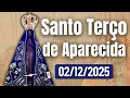 Lagu TERÇO DE APARECIDA HOJE - 02/12/2025 | MISTÉRIOS DOLOROSOS | SANTO TERÇO DE NOSSA SENHORA APARECIDA