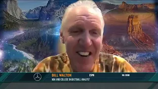 Bill Walton talks about Wilt Kareem and LeBron