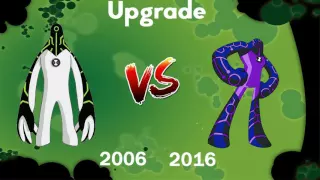 Ben 10 2006 VS 2016 - Porownanie Obcych