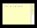 Simplifying Algebraic Expressions