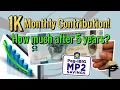 Download Lagu ₱1,000 Monthly Pag-Ibig MP2 Contribution, how much after 5 years?