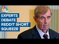 Massachusetts secretary of state and Kevin O Leary debate Reddit short squeeze