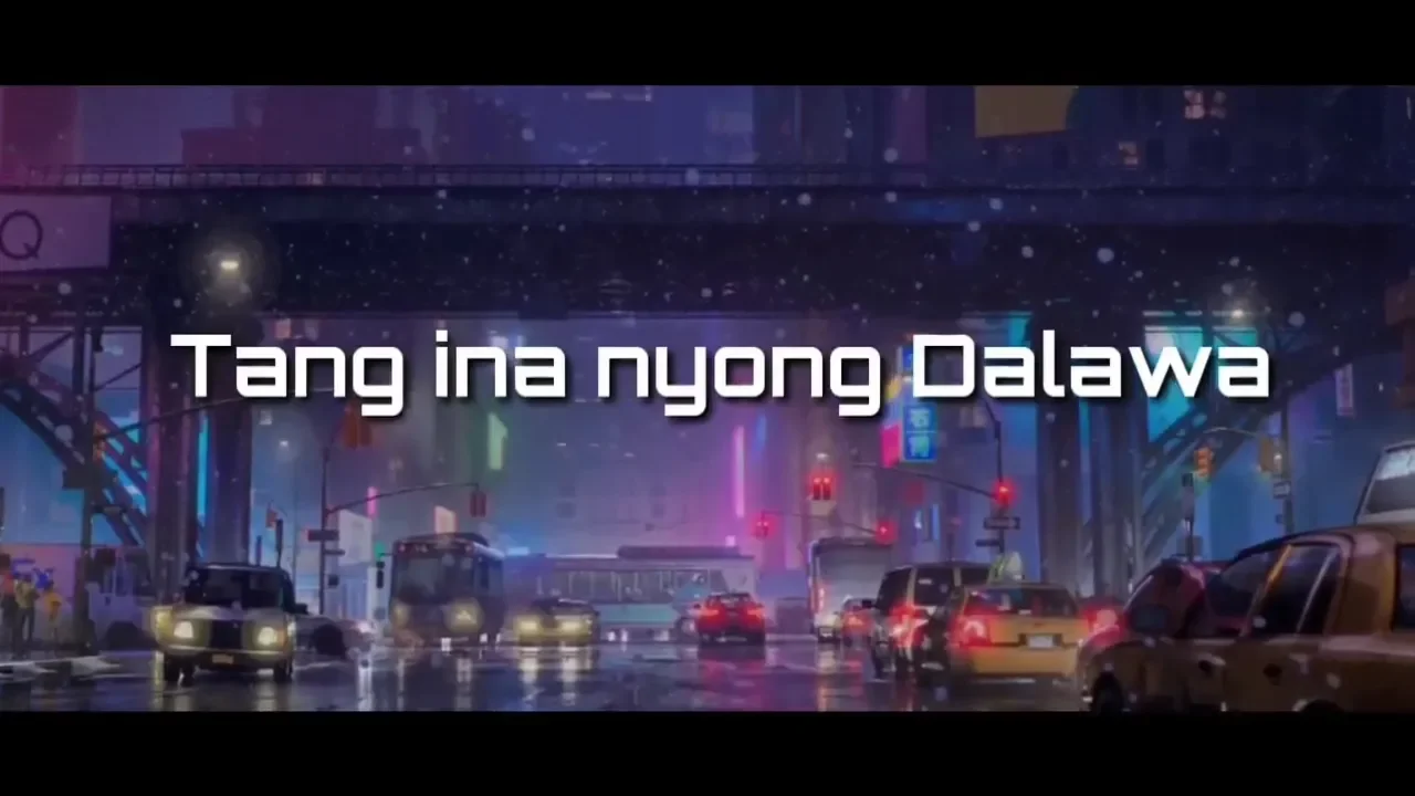 Tayo nalang dalawa - Tang ina nyong dalawa (Official Lyric Video)