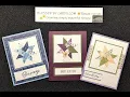 Quilting with Paper Part One -Make It Monday-Star Card