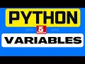 5 Python Tutorial - Python Variables Python Programming Full Course Step by Step Coding 2022