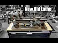 New to me 1930 s 9 inch South Bend Lathe Harbor Freight Yukon 46 Toolbox Unboxing