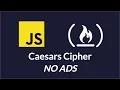 Caesars Cipher - Project 3 Javascript Certification FreeCodeCamp