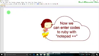 Ruby Programming language lesson 1 - for beginers