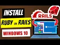How to Install Ruby On Rails On windows 10 Easy steps