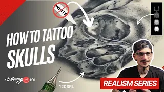 How to Tattoo a Realistic Skull