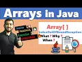 Array Index Out of Bound Exception in Java Java Tutorial for Beginners Hindi