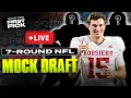 LIVE 7-Round 2026 NFL Mock Draft EVERY PICK 1 Week From Draft Night