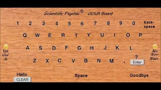 CREEPY PLAYING ONLINE OUIJA BOARD DIVINATION
