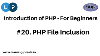 PHP File Inclusion PHP require include require - once include