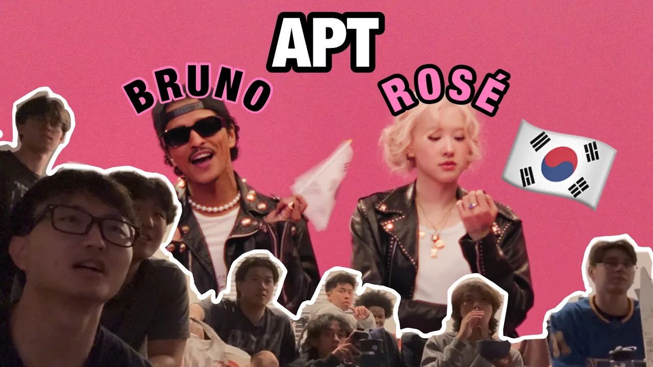 My College Friends React to ROSÉ & Bruno Mars - APT. (Official Music Video) My College Friends React to ROSÉ & Bruno Mars - APT. (Official Music Video)