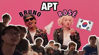My College Friends React To ROSÉ Bruno Mars APT Official Music Video  My College Friends React To ROSÉ Bruno Mars APT Official Music Video
