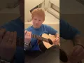 Ed Sheeran - "First Times" | IG LIVE 02.11.21