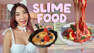 I Made A SLIME 4-Course Meal 😋