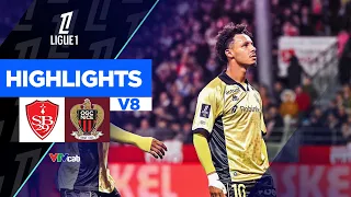 Highlights BREST - NICE | Ngược dòng ngoạn mục, vượt lên trên BXH | Ligue 1 2026/27