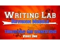 Transitions and Connections ONE - Writing Lab Revision Module