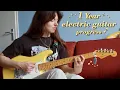 Lagu My 1 year electric guitar progress🎸