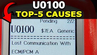 How To Fix U0100 Trouble Code Lost Communication with A TOP-5 Possible Causes
