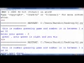 Python tutorial in Hindi 21 Little modification in game While loop basic concept