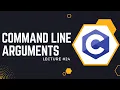 Command Line Arguments In C C Programming Tutorial eLogic Classes