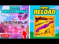 UNSTABLE EVENT in FORTNITE Finding RARE LOOT in RELOAD