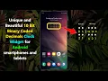 Unique and Beautiful 10 Bit Binary Coded Decimals Clock Widget for Android smartphones and tablets