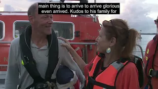 Part 2 of the Capsize of Trimaran JESS. The Rescue of Skipper Gilles and What Happened