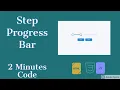 Create Step Progress Bar Using HTML CSS AND JavaScript Sojib Hossein HTML CSS JavaScript