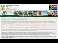 How to use Department of Environmental Affairs Screening Tool