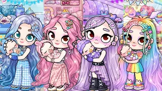 I Built 4 FREE Color Houses! 🌈🏠 Pink, Purple, Blue & Rainbow | Avatar World | Pazu