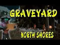 Graveyard looking out to North shores Marauders Arch