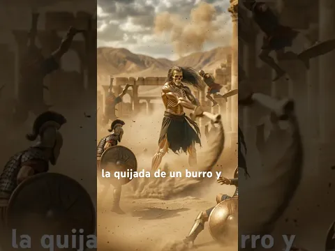 El Hércules de la Biblia, Sansón, #homosapiens