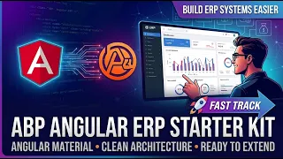 Build an ERP with ABP Angular Angular Material Part 1 - Project Setup