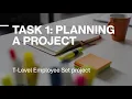 Employee Set Project Task 1 Planning the project for TLevel in Computing