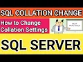 How to Change SQL Collation Setting Live Example Is It Possible to change SQL Collation Settings