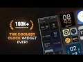 Clock Widget Android App