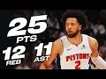 Cade s CLUTCH 25-PT TRIPLE-DOUBLE vs Heat March 19 2025