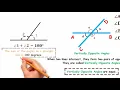 Basic Geometry Parallel Lines Intersecting Lines and Perpendicular Lines