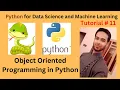 Tutorial 11 Object Oriented Programming in Python
