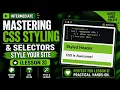 Lesson 3 - CSS Part 1 Making Your Web Page Look Better