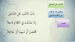 شرح نظم الآجرومية مع التشجير 50 الشيخ محمد محمود الشنقيطي 