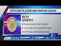 Kokomo officer charged in road rage fight put on unpaid administrative leave