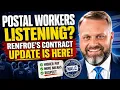 Postal Workers LISTENING Renfroe s Contract Update is HERE